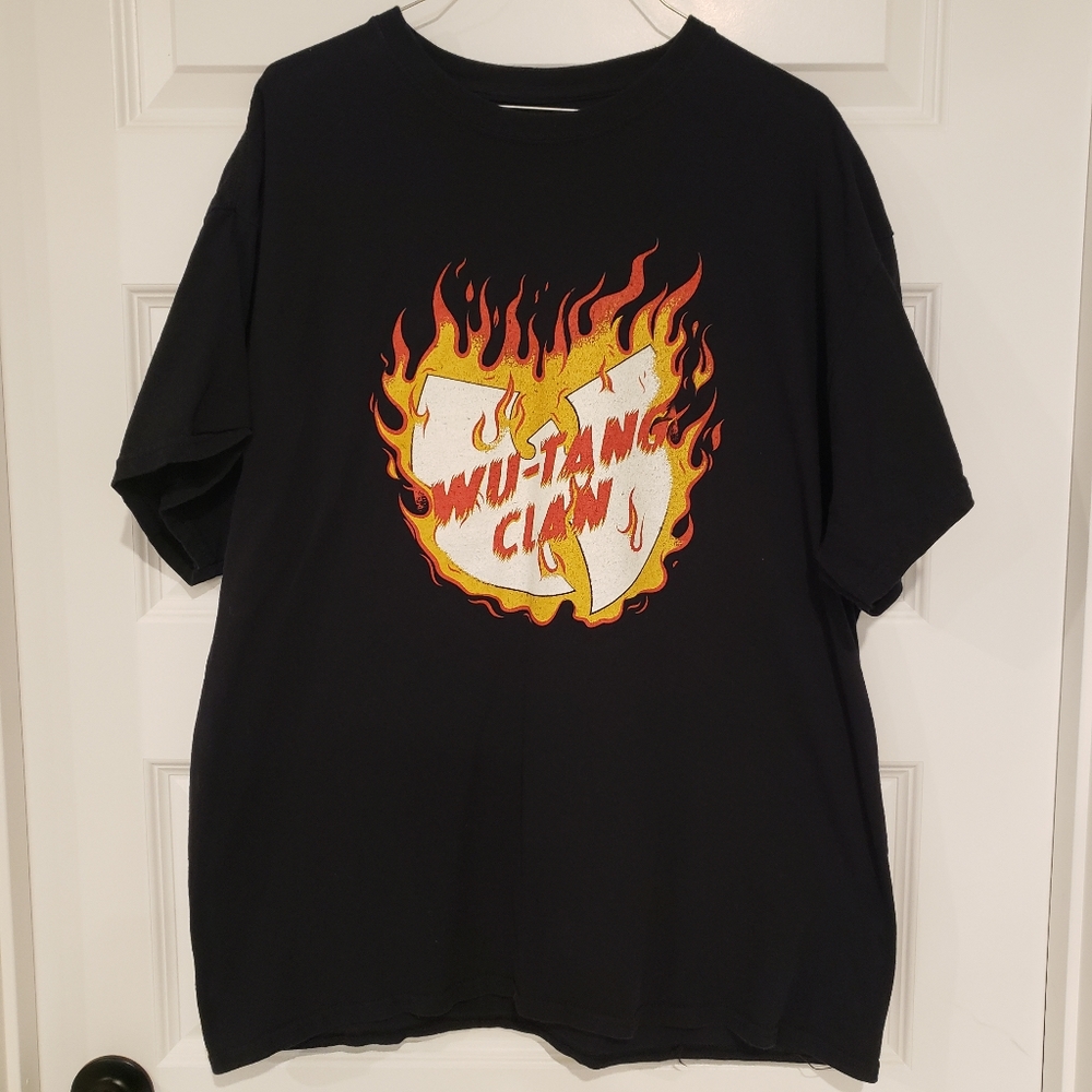 Flame Wu-Tang Clan Men Tee XL